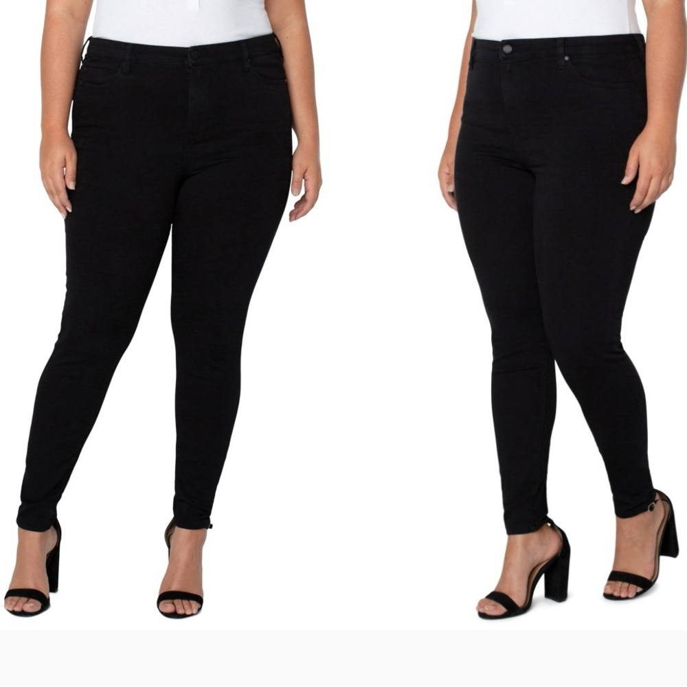 Liverpool | Abby Skinny Silky Soft | Women's Black Skinny Pant | NWT